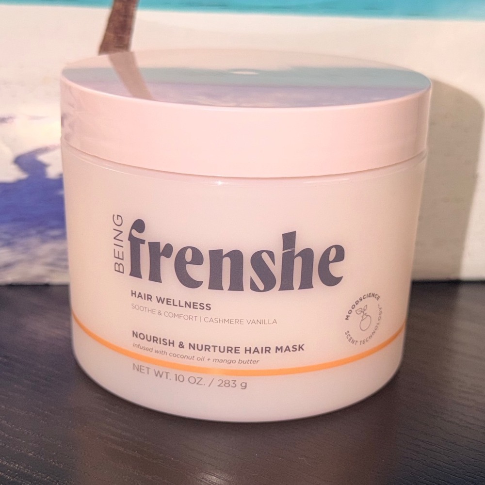 Being Frenshe Cashmere Vanilla Nourish & Nurture Hair Mask 10oz Coconut Mango